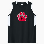 BLOUNTSTOWN HIGH SCHOOL TIGERS <span class="pdp-name-mascot">BLOUNTSTOWN TIGERS</span> Sport-Tek Women's Club Sleeveless V-Neck Front Thumbnail