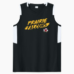Prairie Falcons <span class="pdp-name-mascot">Prairie Falcons</span> Sport-Tek Women's Club Sleeveless V-Neck Front Thumbnail