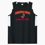 DEERFIELD BEACH HIGH SCHOOL BUCKS <span class="pdp-name-mascot">DEERFIELD BEACH BUCKS</span> Sport-Tek Women's Club Sleeveless V-Neck Front Thumbnail