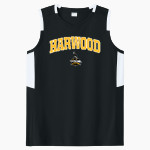HARWOOD UNION HIGH SCHOOL HIGHLANDERS Sport-Tek Women's Club Sleeveless V-Neck Front Thumbnail