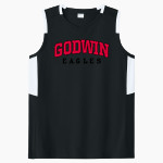 Godwin Eagles <span class="pdp-name-mascot">Godwin Eagles</span> Sport-Tek Women's Club Sleeveless V-Neck Front Thumbnail