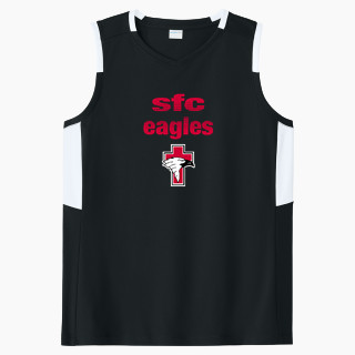 Sport-Tek Women's Club Sleeveless V-Neck