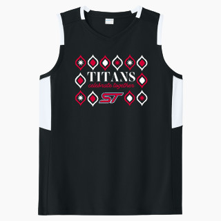Sport-Tek Women's Club Sleeveless V-Neck