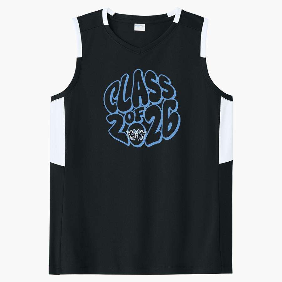Cedar Bluffs Wildcats <span class="pdp-name-mascot">Cedar Bluffs Wildcats</span> Sport-Tek Women's Club Sleeveless V-Neck