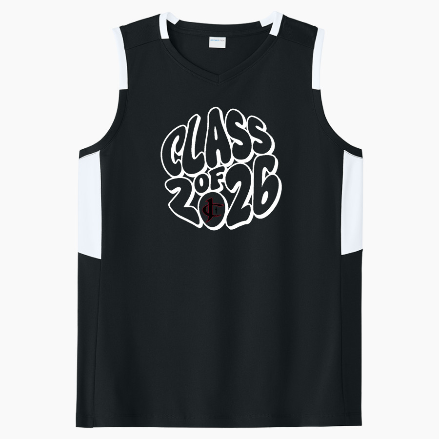 Jupiter Christian Eagles Sport-Tek Women's Club Sleeveless V-Neck