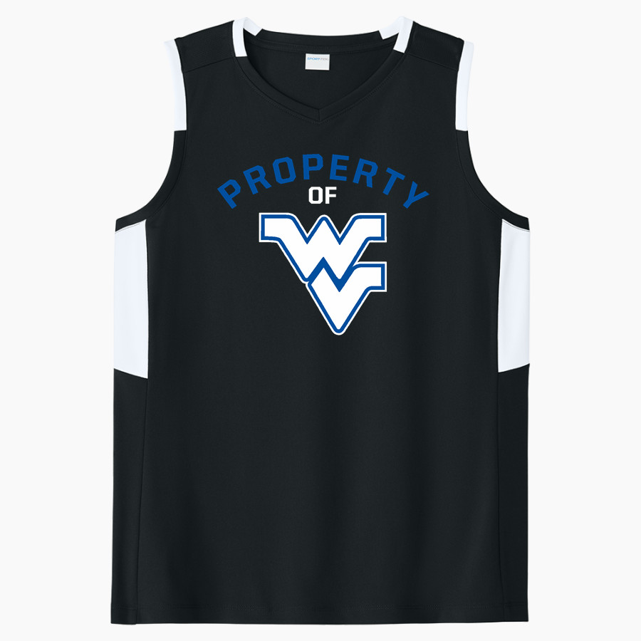 WATER VALLEY HIGH SCHOOL BLUE DEVILS Sport-Tek Women's Club Sleeveless V-Neck