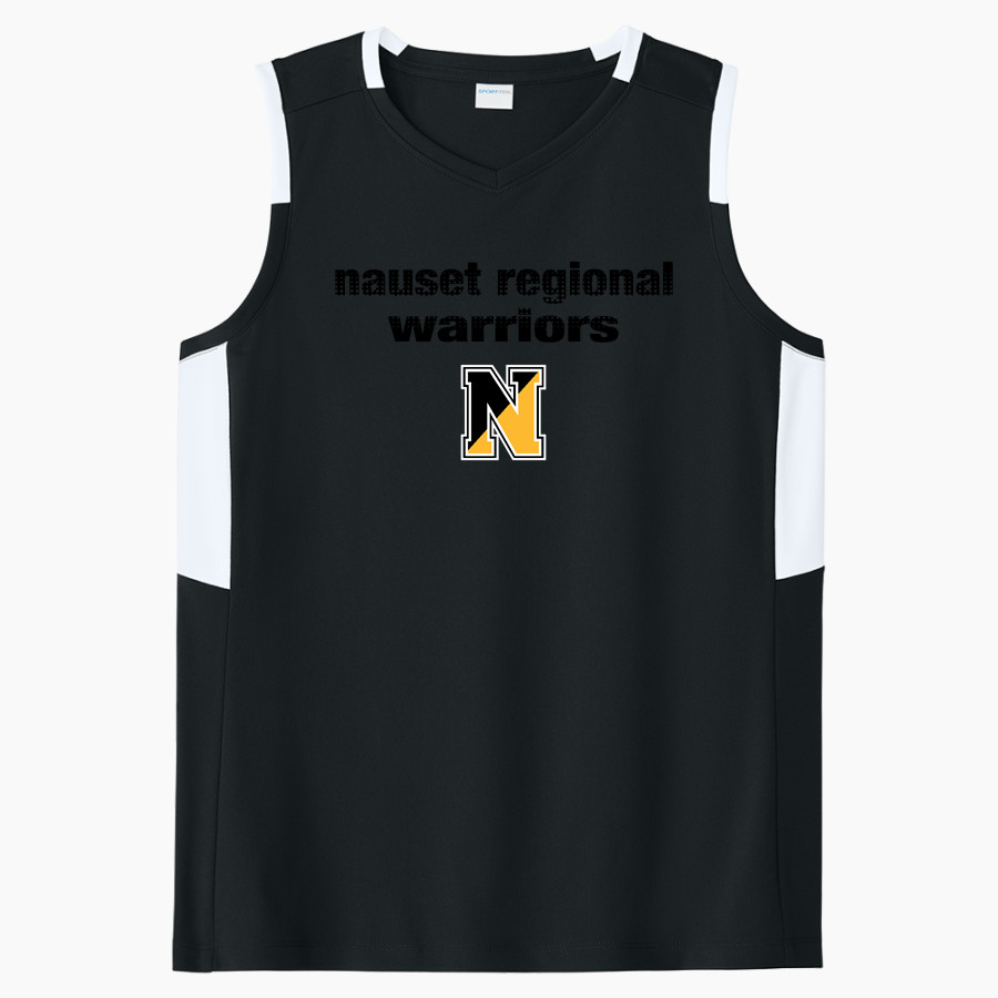 NAUSET REGIONAL HIGH SCHOOL WARRIORS <span class="pdp-name-mascot">NAUSET REGIONAL WARRIORS</span> Sport-Tek Women's Club Sleeveless V-Neck