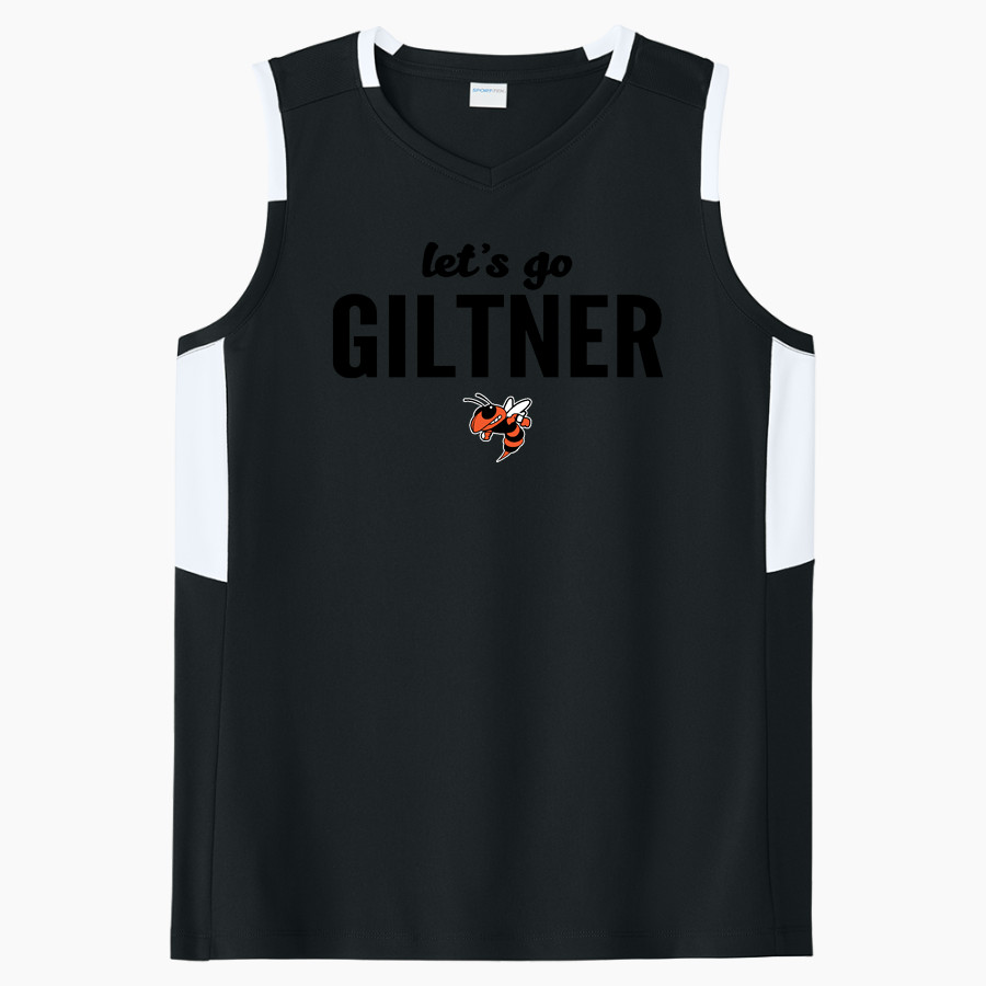 Giltner Hornets <span class="pdp-name-mascot">Giltner Hornets</span> Sport-Tek Women's Club Sleeveless V-Neck