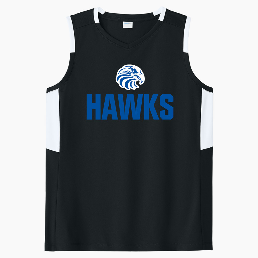 Alice Drive Hawks Sport-Tek Women's Club Sleeveless V-Neck