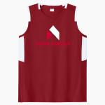 Acero Schools Chicago Sport-Tek Women's Club Sleeveless V-Neck Front Thumbnail