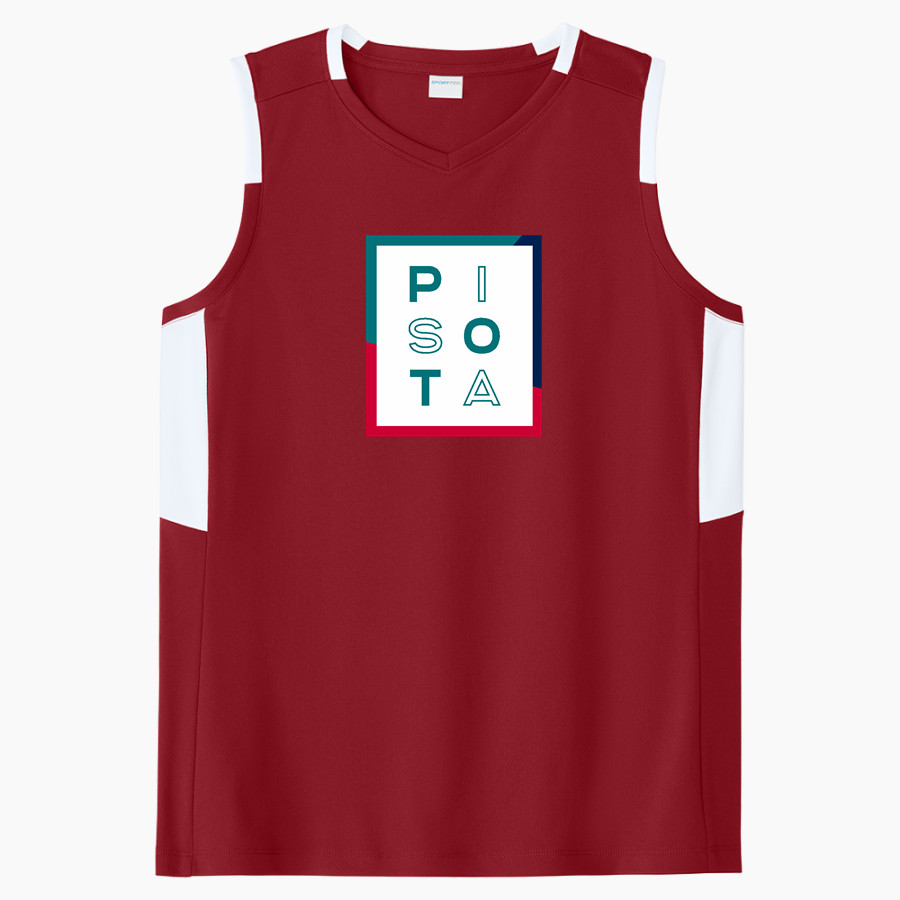 PISOTA Phoenix <span class="pdp-name-mascot">Phoenix International School of the Arts Phoenix</span> Sport-Tek Women's Club Sleeveless V-Neck