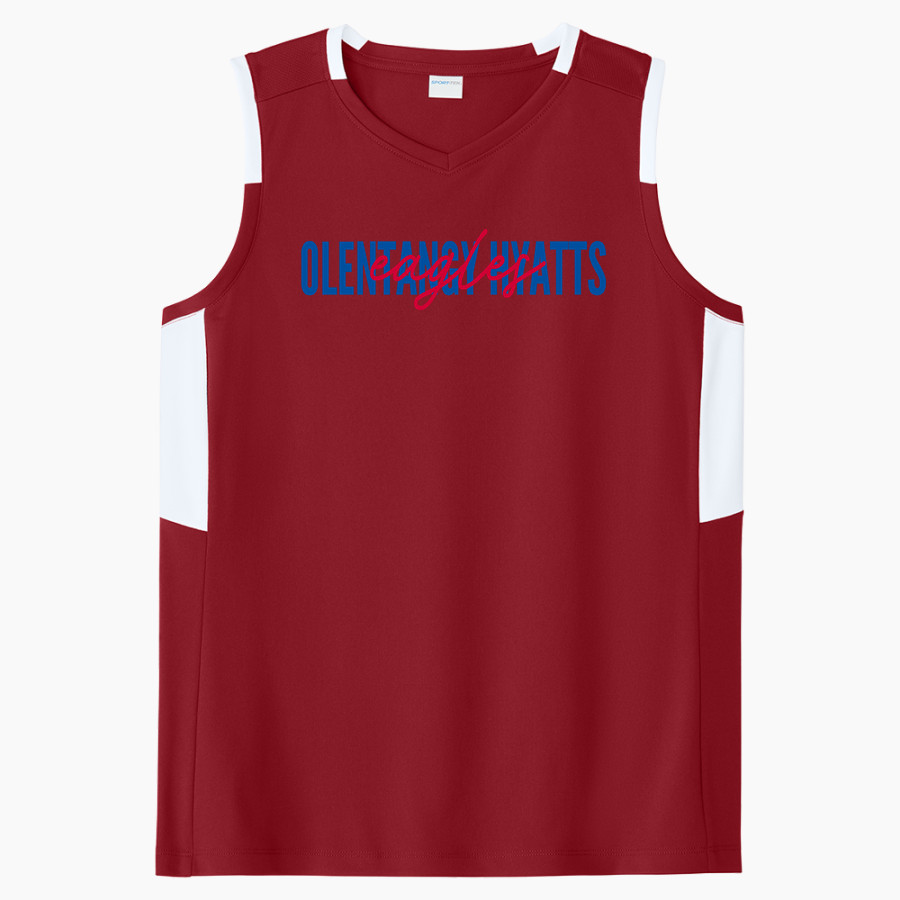 Olentangy Hyatts Eagles <span class="pdp-name-mascot">Olentangy Hyatts Eagles</span> Sport-Tek Women's Club Sleeveless V-Neck