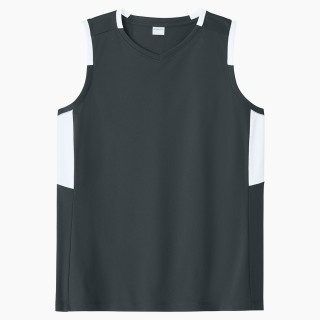 Sport-Tek Women's Club Sleeveless V-Neck