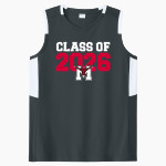 Marshall Mavericks <span class="pdp-name-mascot">Marshall Mavericks</span> Sport-Tek Women's Club Sleeveless V-Neck Front Thumbnail