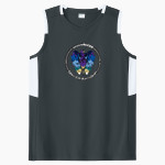 Dutchess BOCES <span class="pdp-name-mascot">Dutchess County BOCES</span> Sport-Tek Women's Club Sleeveless V-Neck Front Thumbnail