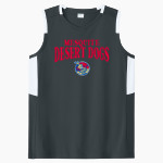 Mesquite Desert Dogs Sport-Tek Women's Club Sleeveless V-Neck Front Thumbnail