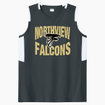 Northview Falcons Sport-Tek Women's Club Sleeveless V-Neck Front Thumbnail