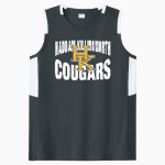 Haddam Killingworth Cougars Online Store Sport-Tek Women's Club Sleeveless V-Neck Front Thumbnail