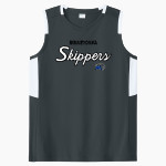 Minnetonka Skippers Sport-Tek Women's Club Sleeveless V-Neck Front Thumbnail