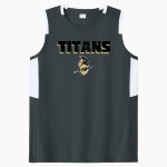 Avoca-Prattsburgh Titans <span class="pdp-name-mascot">Avoca-Prattsburgh</span> Sport-Tek Women's Club Sleeveless V-Neck Front Thumbnail