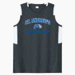 St. Andrew's Lions Sport-Tek Women's Club Sleeveless V-Neck Front Thumbnail