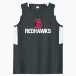 Benedictine University Mesa Redhawks Sport-Tek Women's Club Sleeveless V-Neck Front Thumbnail