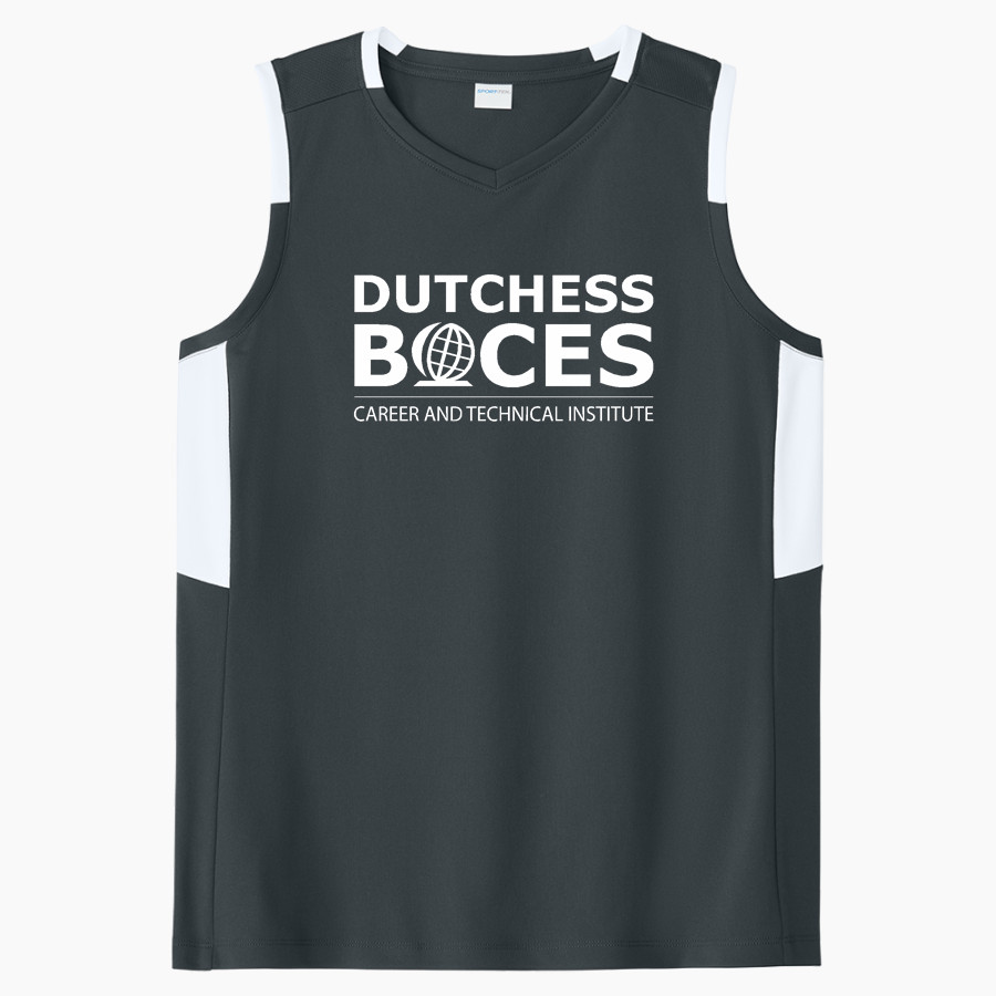 Dutchess BOCES <span class="pdp-name-mascot">Dutchess County BOCES</span> Sport-Tek Women's Club Sleeveless V-Neck