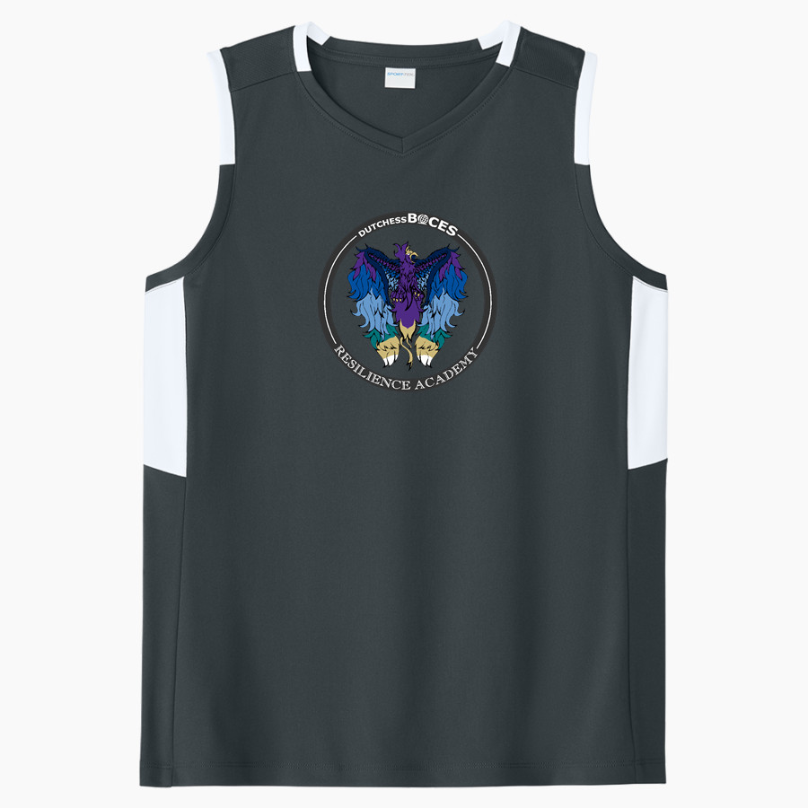 Dutchess BOCES <span class="pdp-name-mascot">Dutchess County BOCES</span> Sport-Tek Women's Club Sleeveless V-Neck