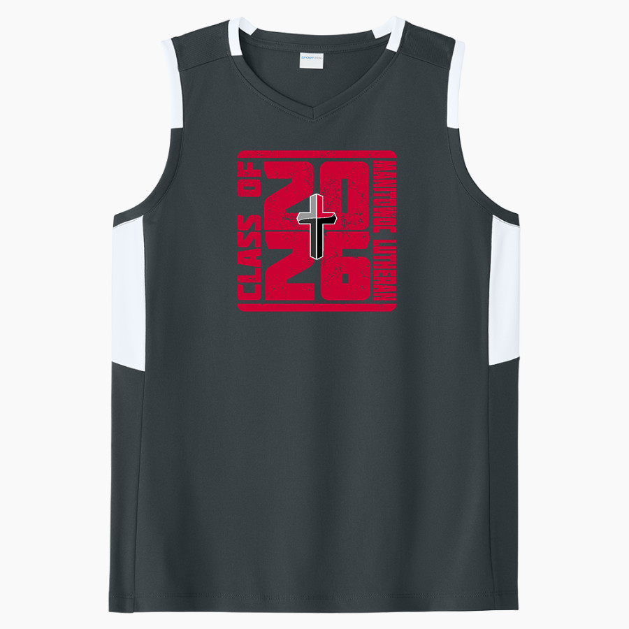 Manitowoc Lutheran Lancers <span class="pdp-name-mascot">Manitowoc Lutheran High School Lancers</span> Sport-Tek Women's Club Sleeveless V-Neck