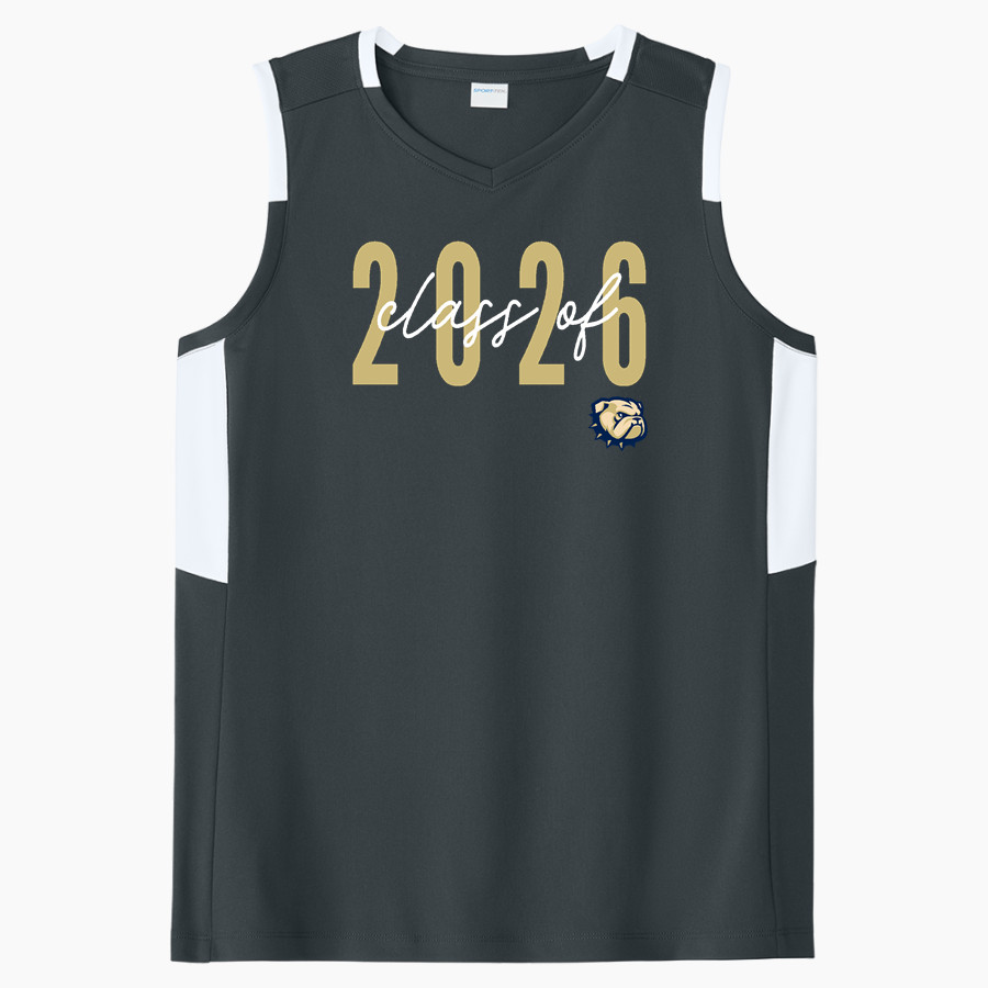 Wingate University Bulldogs Sport-Tek Women's Club Sleeveless V-Neck
