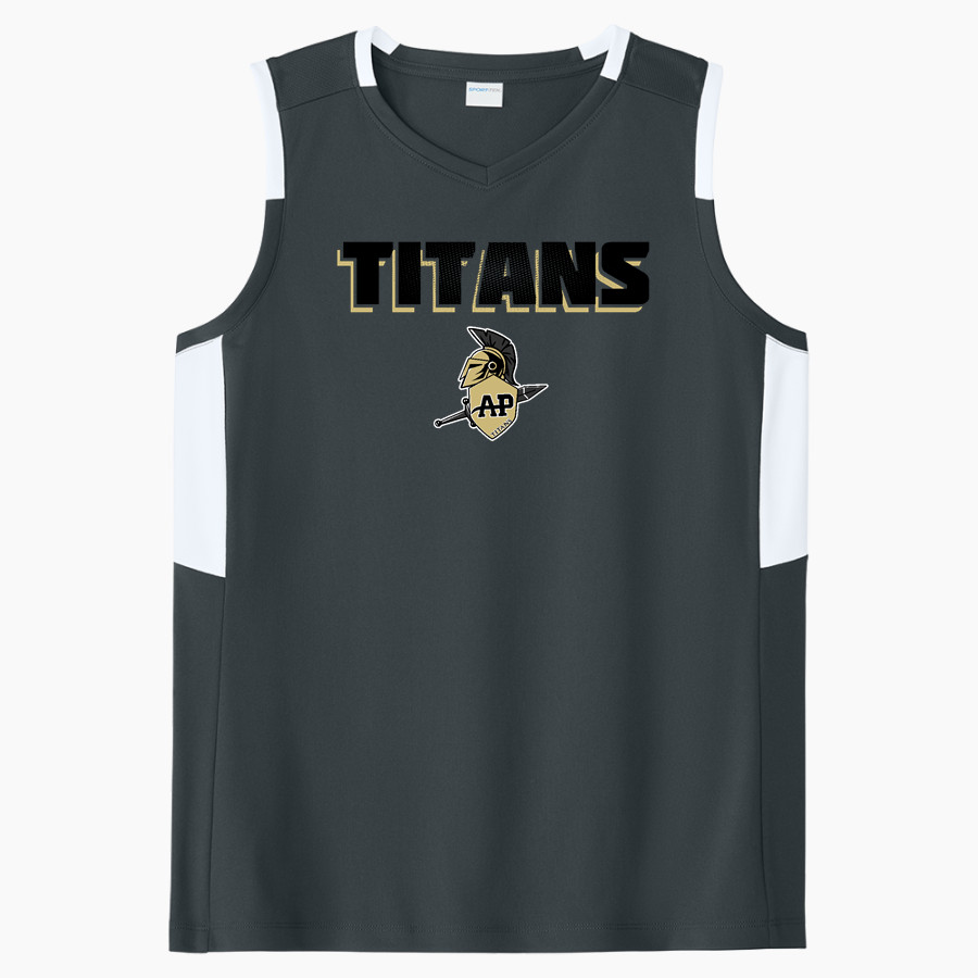 Avoca-Prattsburgh Titans <span class="pdp-name-mascot">Avoca-Prattsburgh</span> Sport-Tek Women's Club Sleeveless V-Neck