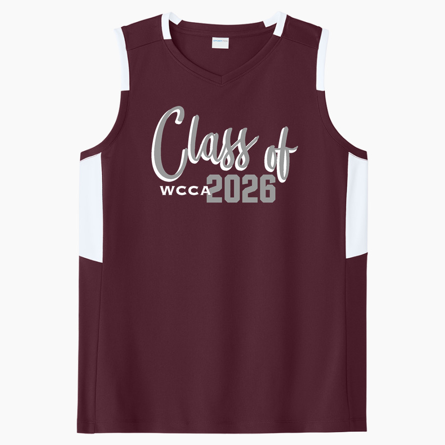 WILKINSON COUNTY CHRISTIAN ACADEMY RAMS <span class="pdp-name-mascot">WILKINSON CO RAMS</span> Sport-Tek Women's Club Sleeveless V-Neck