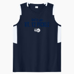 Rt. 12 Pickle Rt. 12 Pickle <span class="pdp-name-mascot">Rt. 12 Pickle</span> Sport-Tek Women's Club Sleeveless V-Neck Front Thumbnail