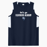 OLDENBURG ACADEMY TWISTERS Sport-Tek Women's Club Sleeveless V-Neck Front Thumbnail