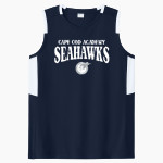 Cape Cod Academy Seahawks Sport-Tek Women's Club Sleeveless V-Neck Front Thumbnail