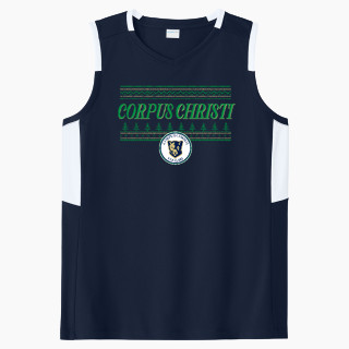 Sport-Tek Women's Club Sleeveless V-Neck