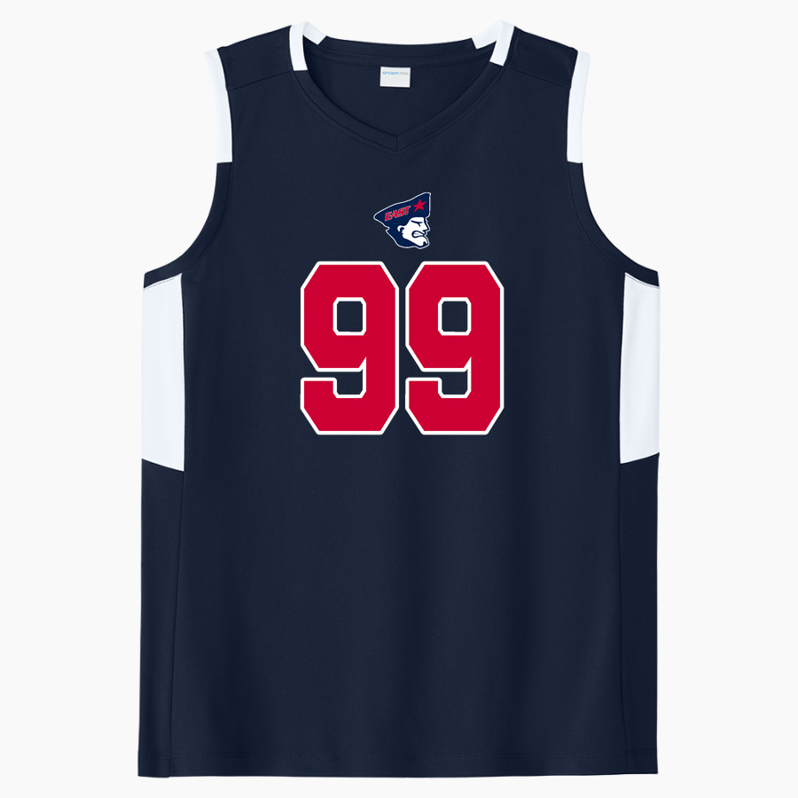 APPLETON EAST PATRIOTS <span class="pdp-name-mascot">EAST PATRIOTS</span> Sport-Tek Women's Club Sleeveless V-Neck