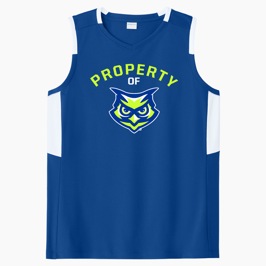 Discovery Swamp Owls Sport-Tek Women's Club Sleeveless V-Neck