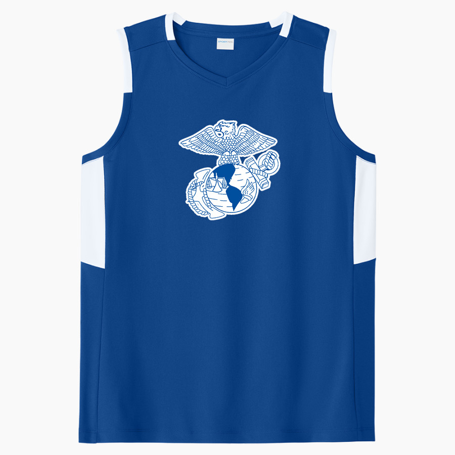 HAMILTON HIGH SCHOOL MARINES Sport-Tek Women's Club Sleeveless V-Neck