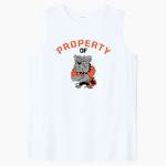 WATERLOO HIGH SCHOOL BULLDOGS <span class="pdp-name-mascot">WATERLOO BULLDOGS</span> Sport-Tek Women's Club Sleeveless V-Neck Front Thumbnail