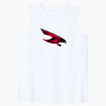 Dunedin Falcons <span class="pdp-name-mascot">Dunedin High School Falcons</span> Sport-Tek Women's Club Sleeveless V-Neck Front Thumbnail