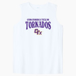 Concordia Tornados Sport-Tek Women's Club Sleeveless V-Neck Front Thumbnail