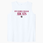 Anna Maria College Amcats <span class="pdp-name-mascot">Anna Maria College Amcats</span> Sport-Tek Women's Club Sleeveless V-Neck Front Thumbnail