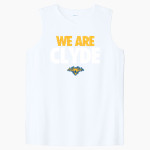 CLYDE HIGH SCHOOL FLIERS <span class="pdp-name-mascot">CLYDE FLIERS</span> Sport-Tek Women's Club Sleeveless V-Neck Front Thumbnail