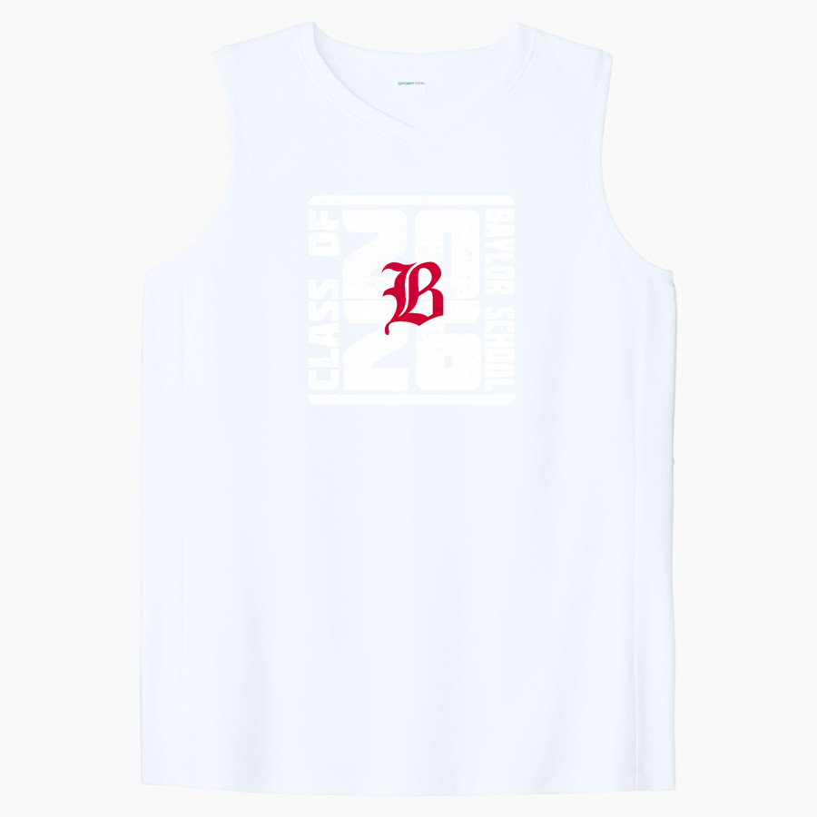 Baylor School Red Raiders Sport-Tek Women's Club Sleeveless V-Neck