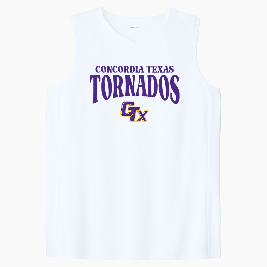 Concordia Tornados Sport-Tek Women's Club Sleeveless V-Neck
