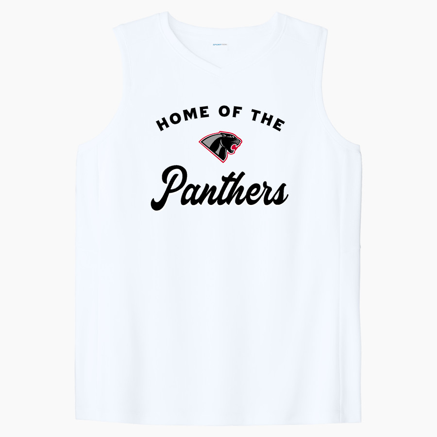 Hyde Park Schools PANTHERS <span class="pdp-name-mascot">Hyde Park Baptist School PANTHERS</span> Sport-Tek Women's Club Sleeveless V-Neck