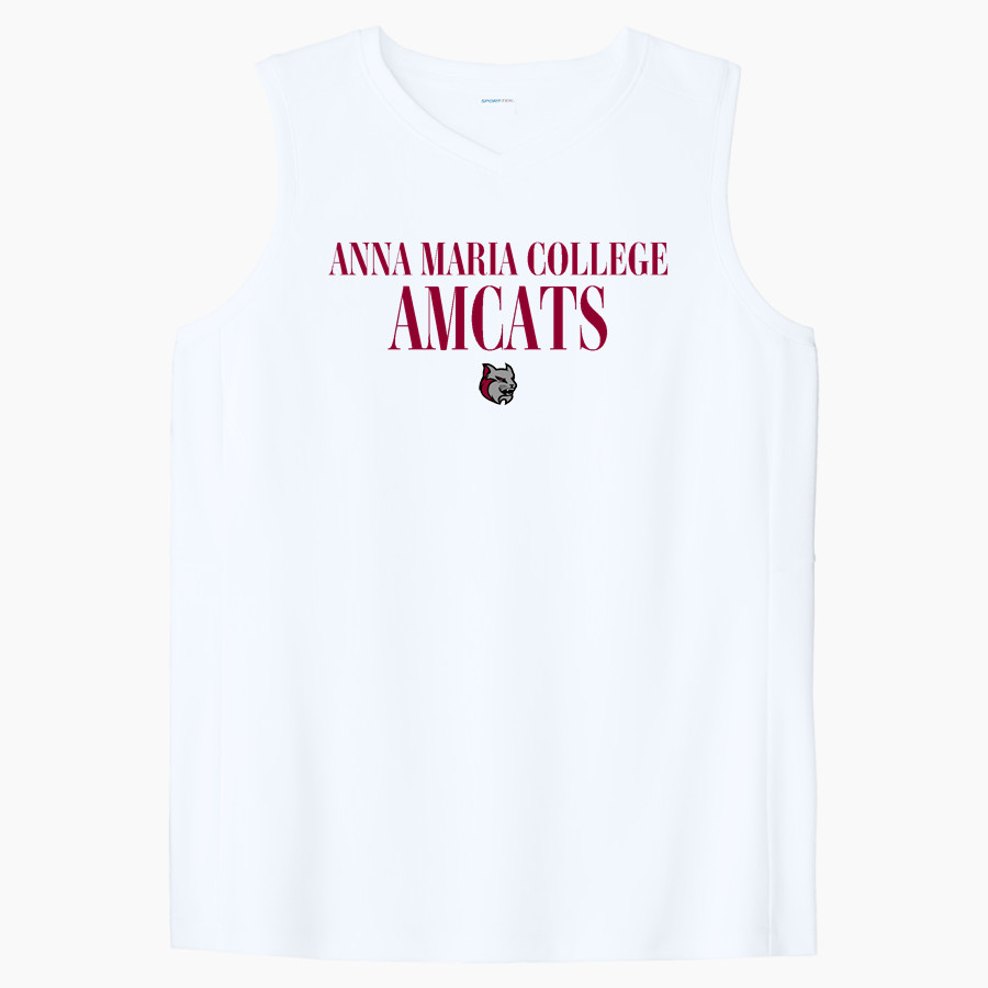 Anna Maria College Amcats <span class="pdp-name-mascot">Anna Maria College Amcats</span> Sport-Tek Women's Club Sleeveless V-Neck