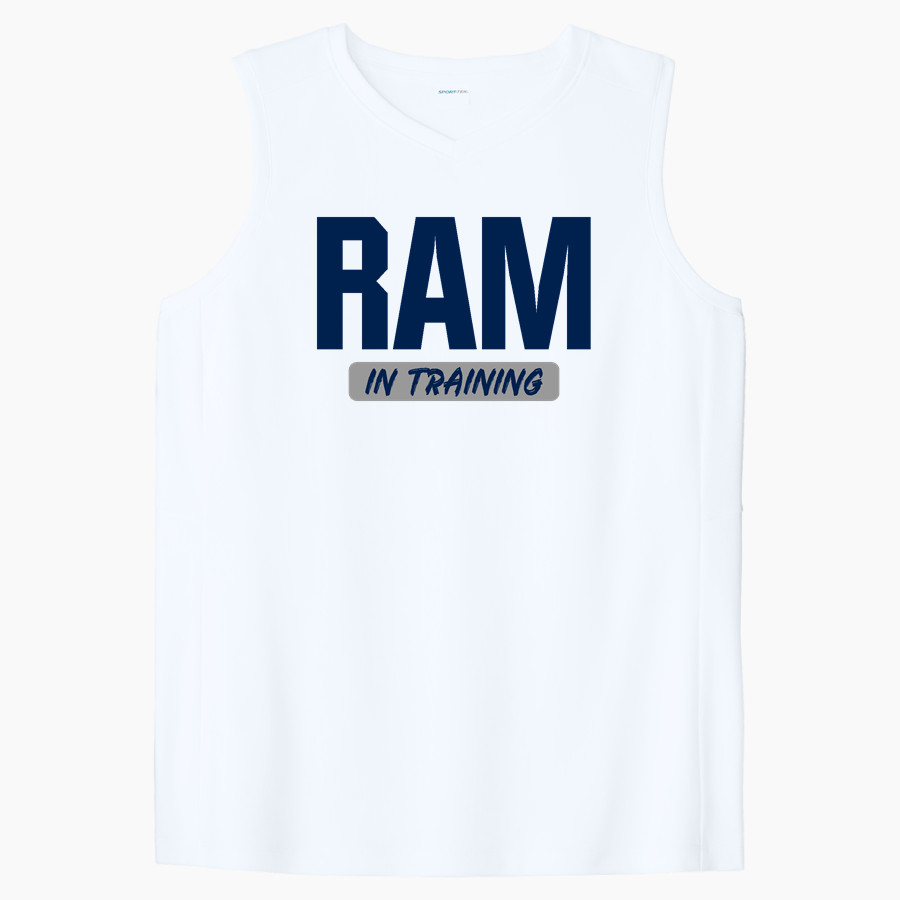 ALLEN ACADEMY RAMS Sport-Tek Women's Club Sleeveless V-Neck