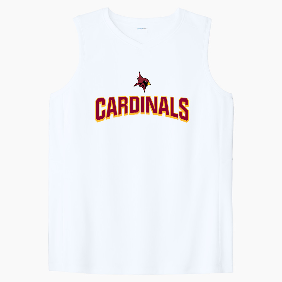 Fisher Cardinals <span class="pdp-name-mascot">Fisher Cardinals</span> Sport-Tek Women's Club Sleeveless V-Neck